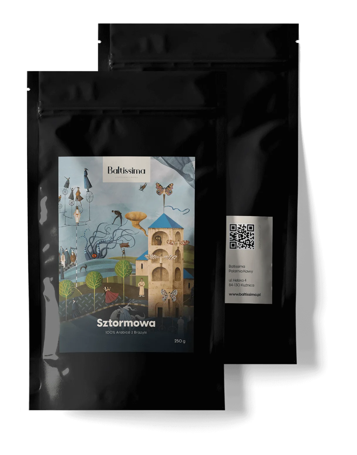 Sztormowa coffee packaging
